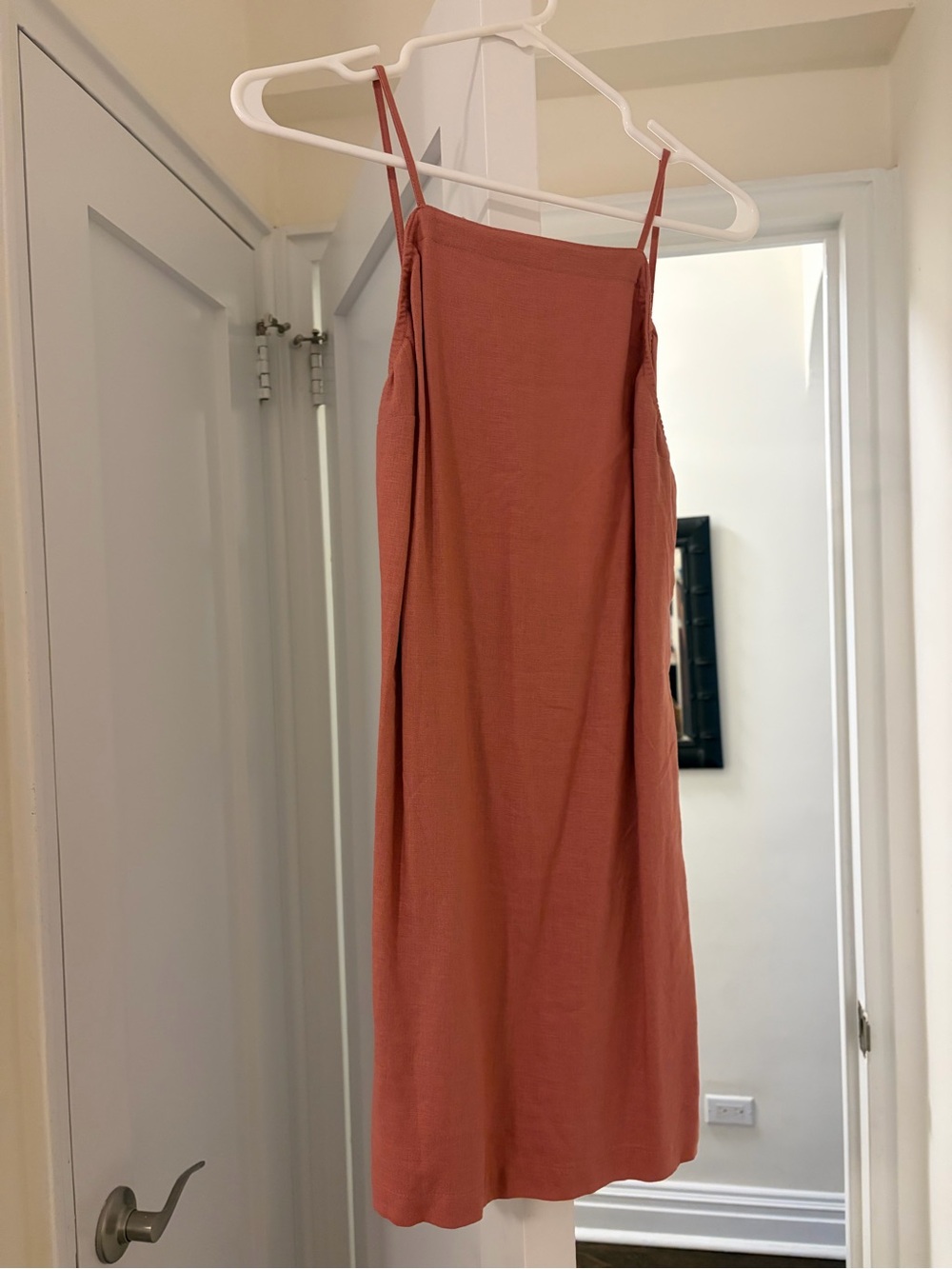 Abercrombie & Fitch Coral Slip Mini Dress